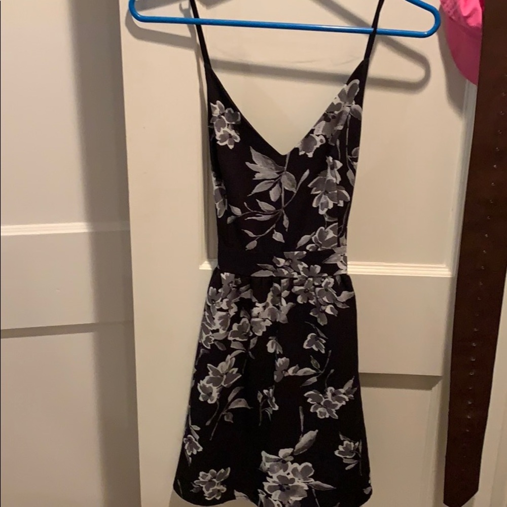 Floral cocktail dress